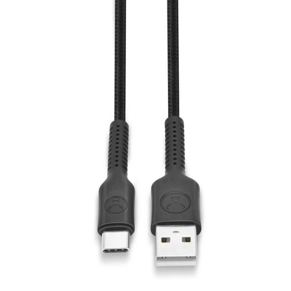 Bonelk Long-Life Easy Grip USB-A to USB-C Cable 60W 2m (Black)