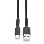 Bonelk Long-Life Easy Grip USB-A to USB-C Cable 60W 2m (Black)
