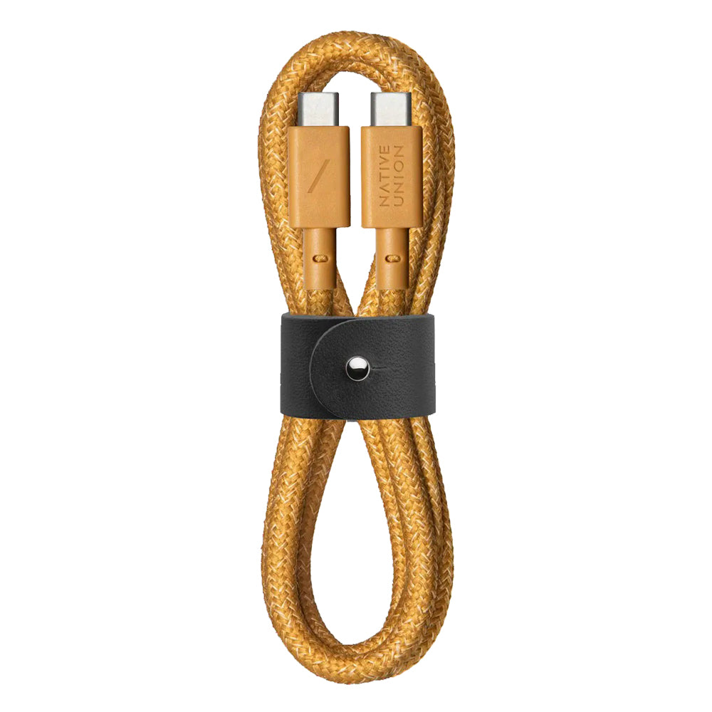 Native Union Belt Cable 1.2m USB-C to USB-C (Kraft)