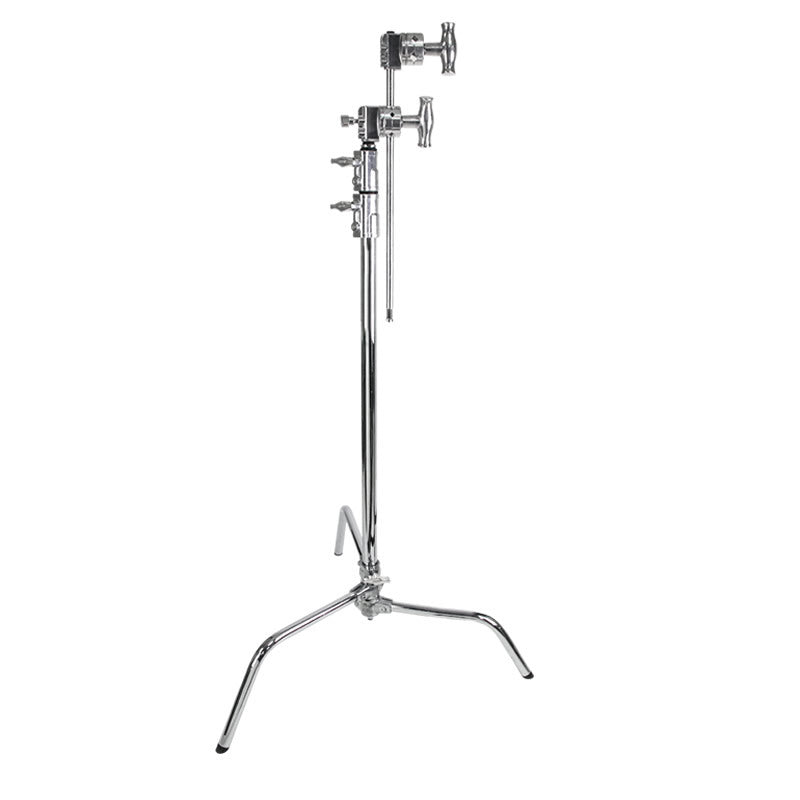 Kupo CL-20MK 20 Silver C-Stand with Sliding Leg & Quick Release - Including Grip & 20