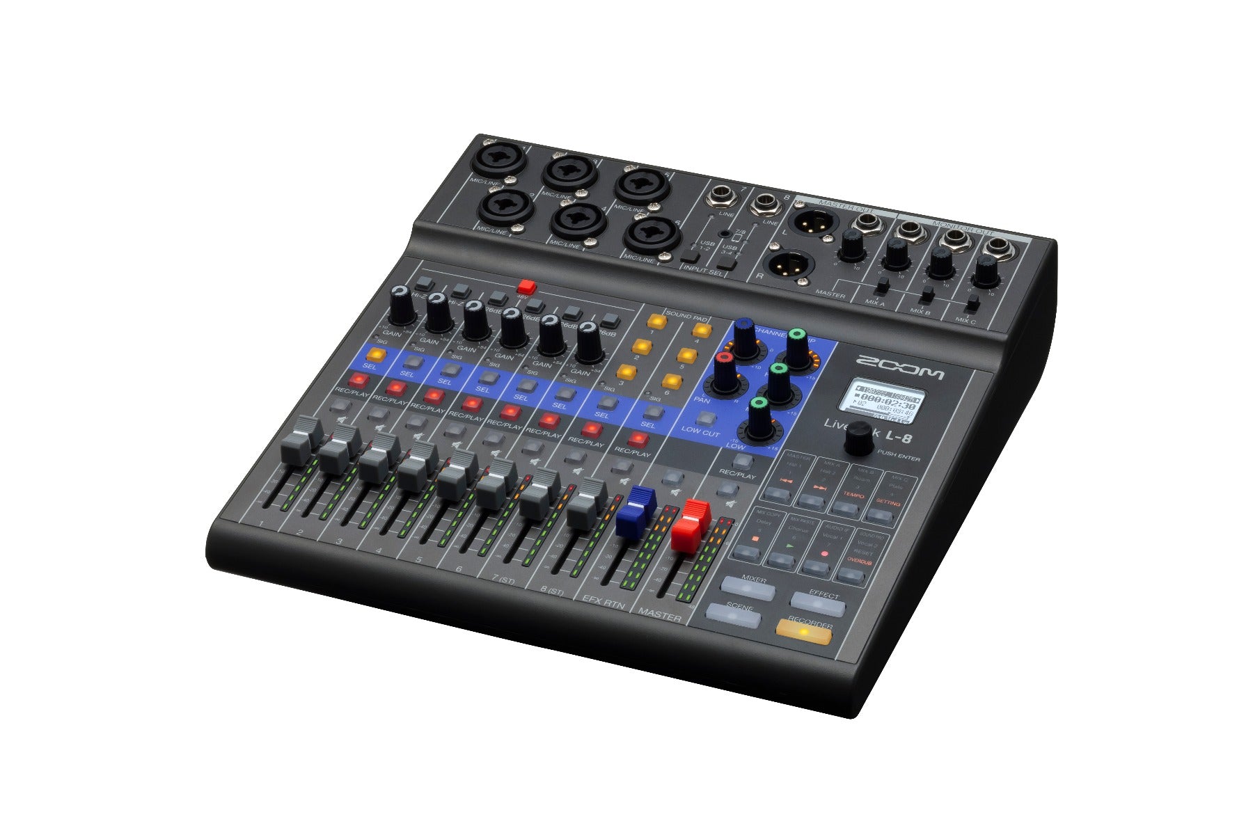 Zoom LiveTrak L-8 Recorder