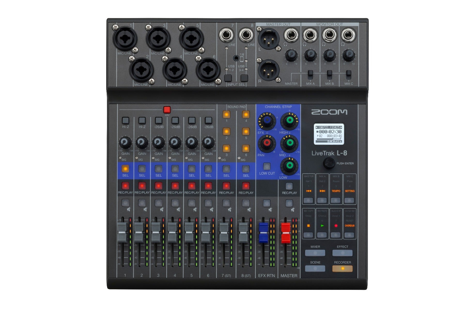Zoom LiveTrak L-8 Recorder