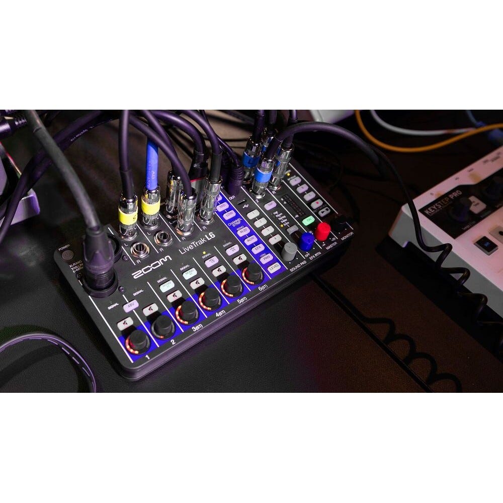 Zoom LiveTrak L6 Multi-Track Mixer and Recorder