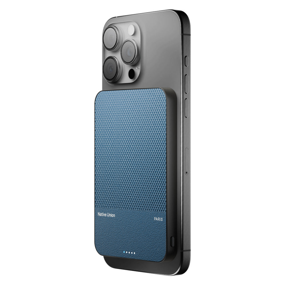 Native Union (Re)Classic 5000mAh Magnetic Power Bank (Navy)