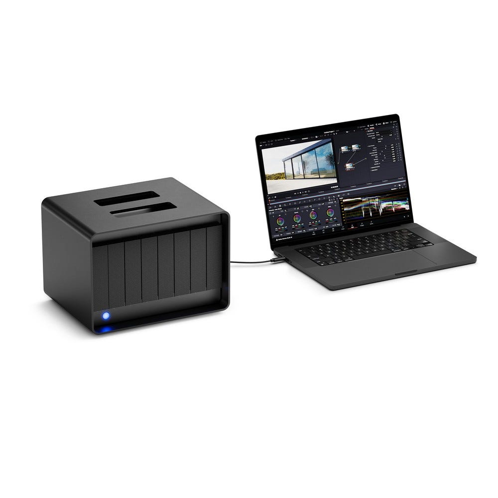 LaCie 8big Pro5 192TB (8x24TB) Thunderbolt 5 multi-bay RAID Drive (up to 120 GBps)
