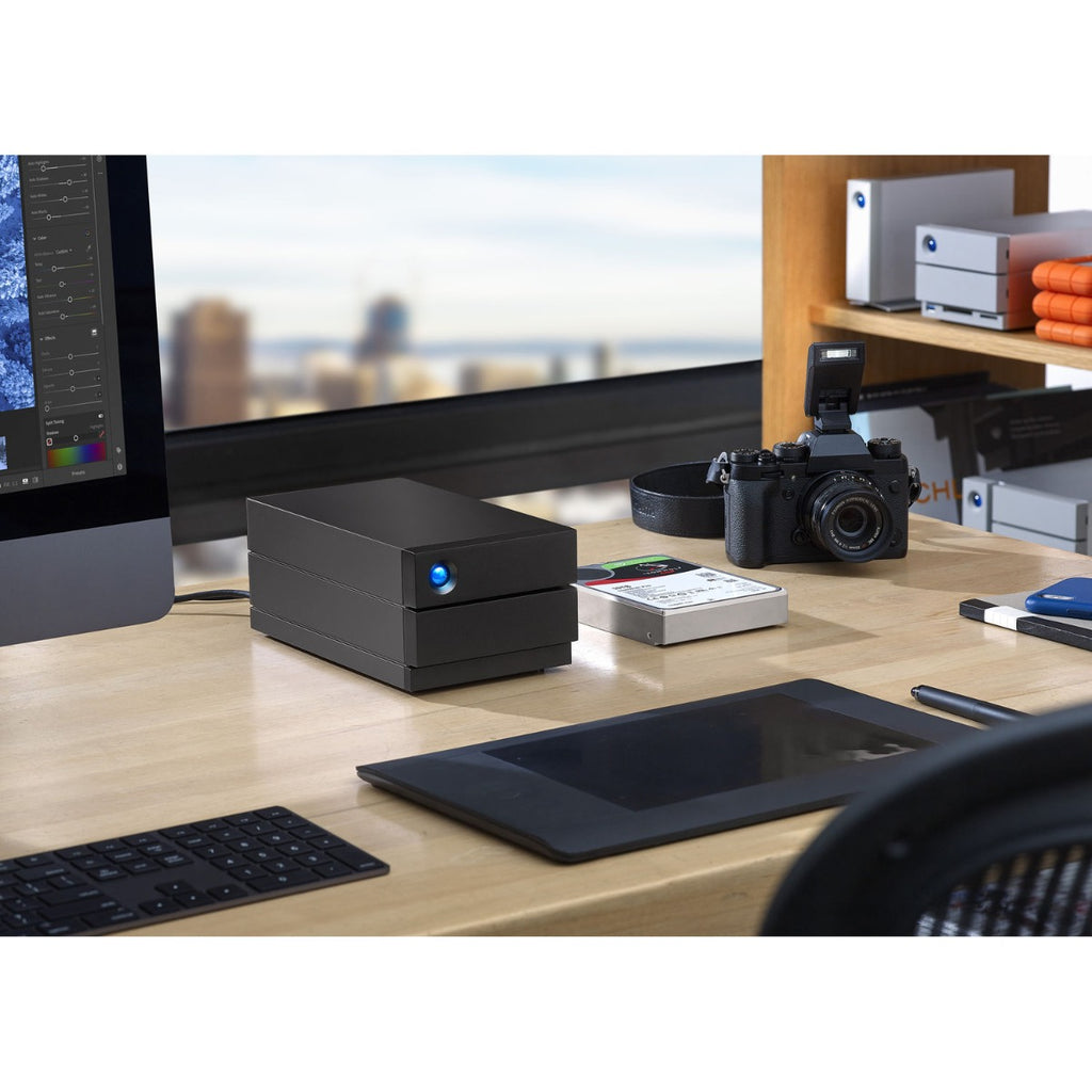 LaCie 16TB 2big 2-Bay USB 3.2 Type-C RAID Array 