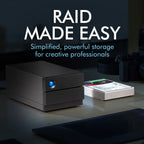 LaCie 16TB 2big 2-Bay USB 3.2 Type-C RAID Array
