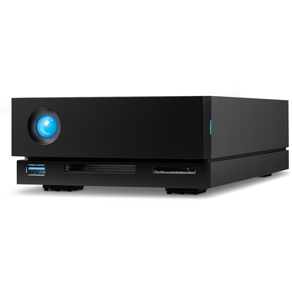 LaCie 1big Dock 20TB 7200RPM Thunderbolt 3 External Desktop Hard Drive
