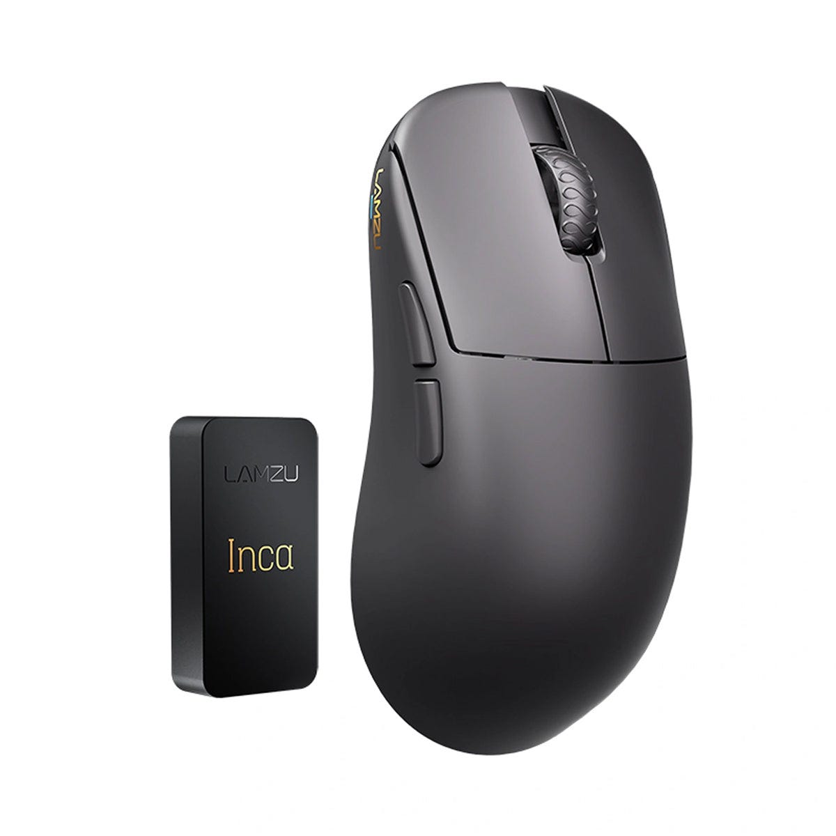 LAMZU INCA 8K Lightweight Dual mode Wireless Gaming Mouse (Black)