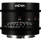 Laowa 10mm T2.1 Zero-D Cine Lens - MFT