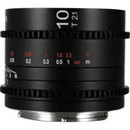 Laowa 10mm T2.1 Zero-D Cine Lens - MFT