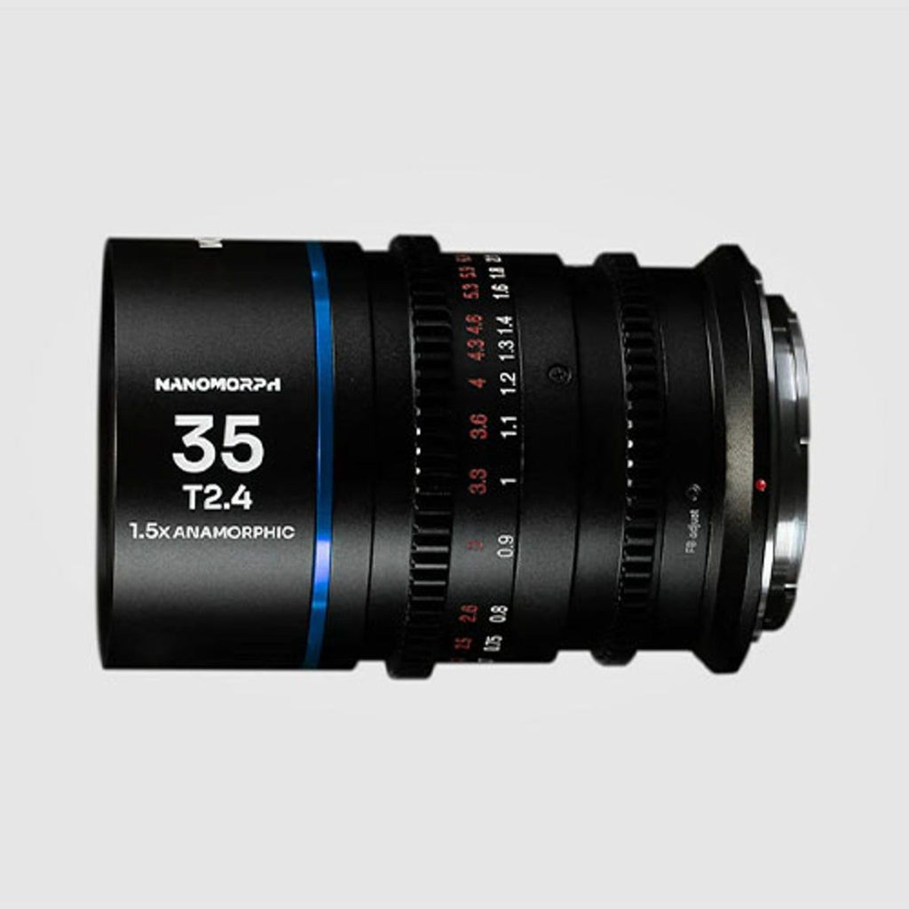 Laowa Nanomorph 35mm T2.4 1.5X S35 Anamorphic Lens - Fuji X Mount (Blue)