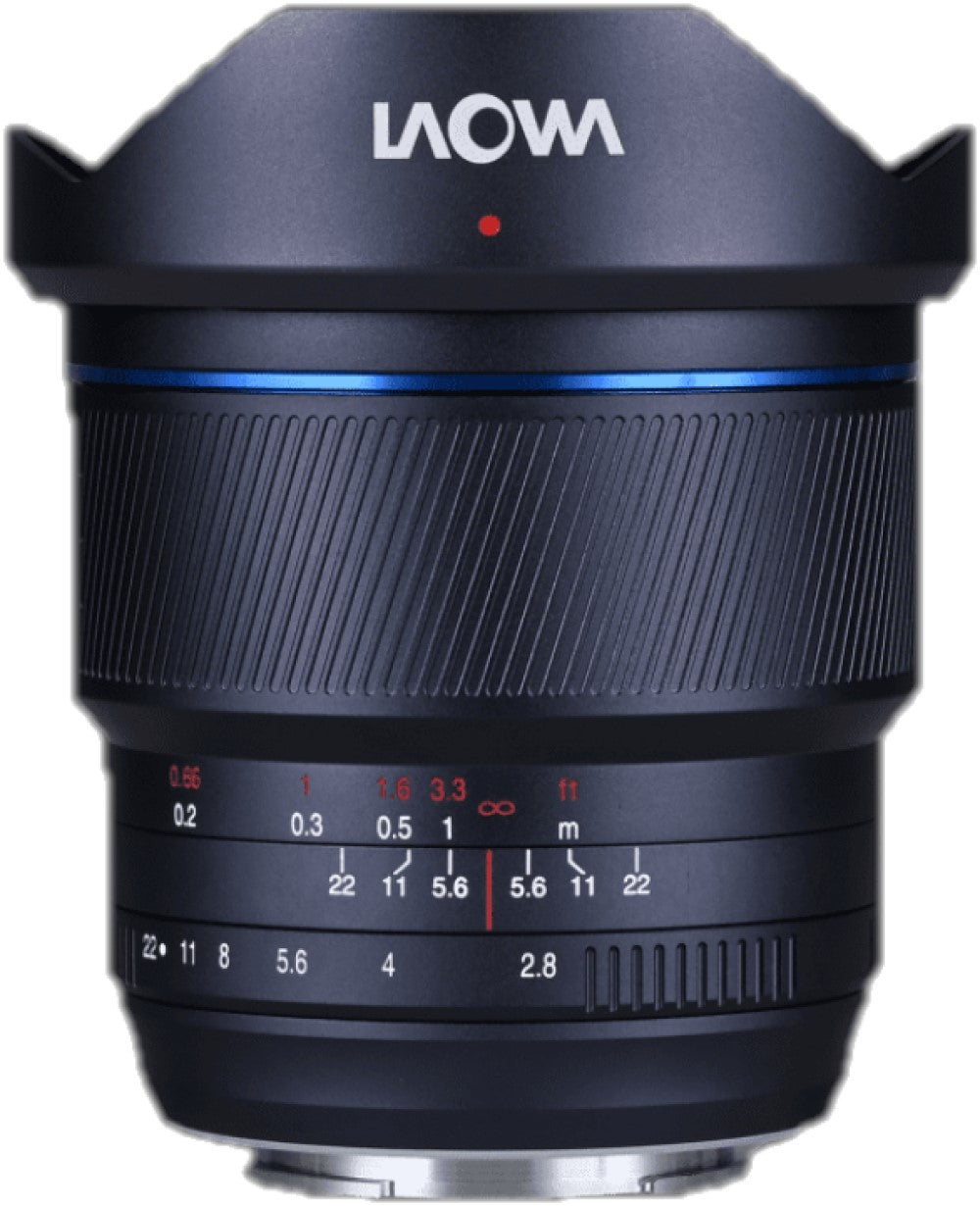 Laowa 12mm f/2.8 Lite Zero-D MF Lens - Canon RF Mount - 5 Blade Aperture