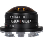Open Box Laowa 4mm f/2.8 Fisheye Lens - Sony E Mount