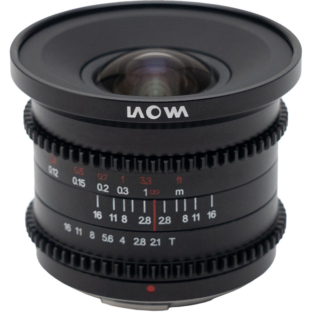 Laowa 6mm T2.1 Zero-D Cine Lens - MFT