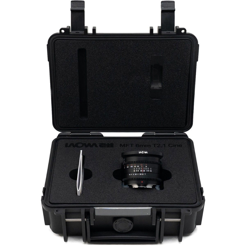 Laowa 6mm T2.1 Zero-D Cine Lens - MFT