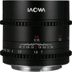Laowa 7.5mm T2.1 Cine Lens - Micro Four Thirds