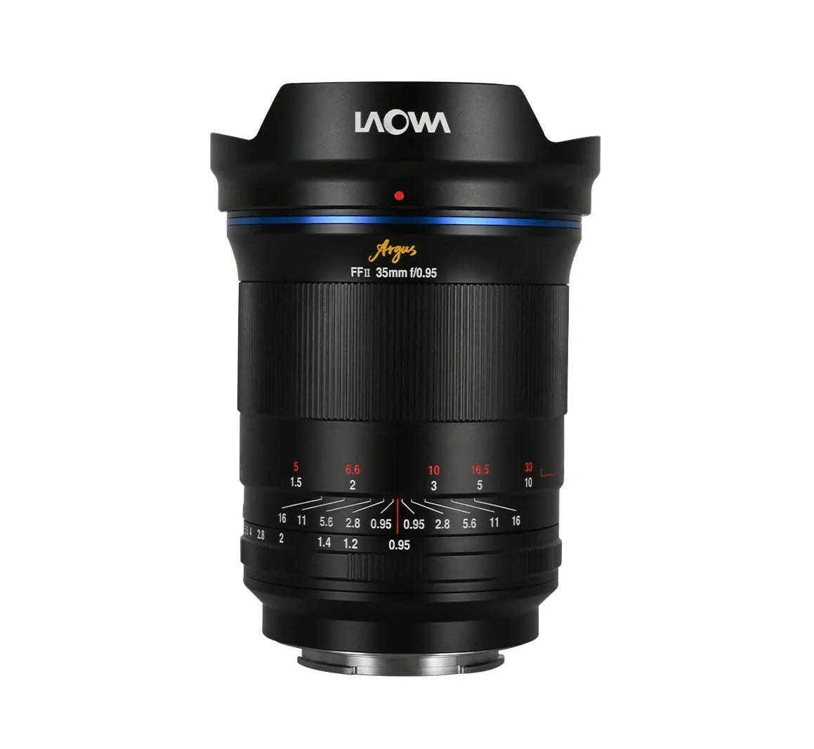 Laowa Argus 35mm f/0.95 Lens - Sony FE Mount