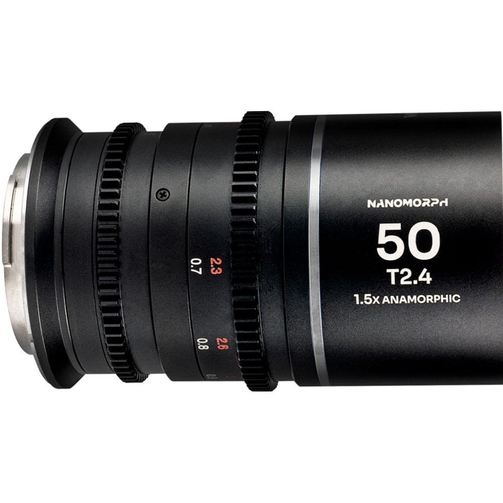 Laowa Nanomorp h35mm T2.41.5X S35 Anamorphic Lens - L Mount (Silver)