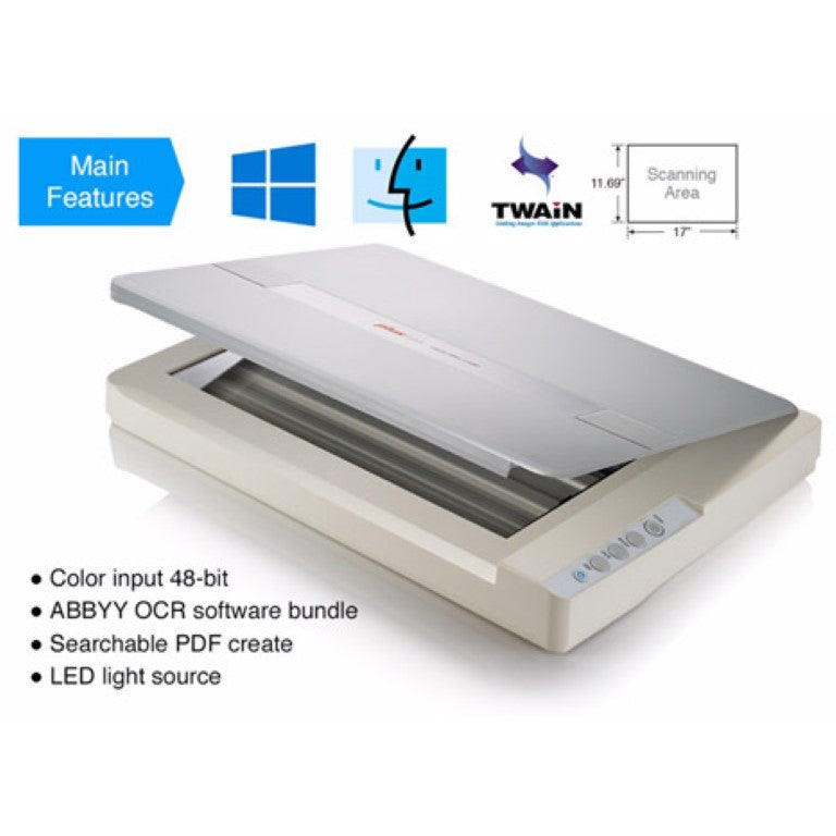 Plustek OpticSlim 1180 A3 Scanner
