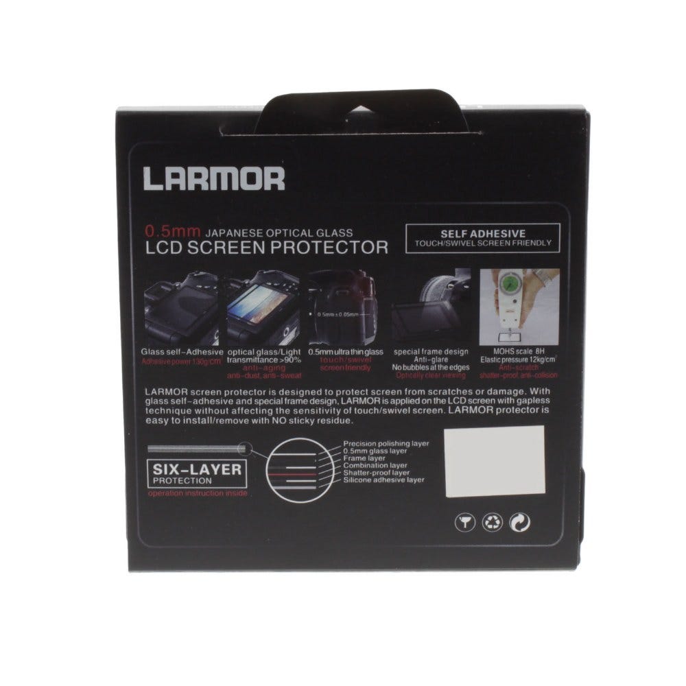 Larmor Canon EOS 6D LCD Glass Screen Protector