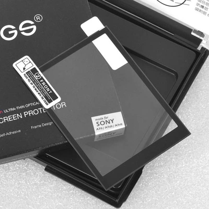 Larmor LCD Glass Screen Protector for Sony A7II/ A7RII/ A7SII/ A7SIII/ A7RIII/ A7RIV/ A9/ A9 II/ A7III