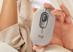 Logitech POP Wireless Mouse with Emoji (Mist Sand)