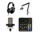 Rode Podcasting Bundle with PodMic, PSA1+ Arm, RodeCaster and NTH-100 Headphones