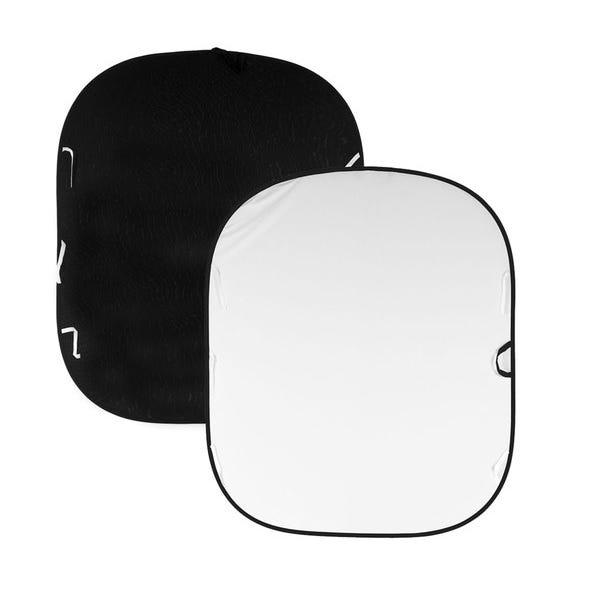 Lastolite BG Collapsible Rev 180x215cm Black & White Solid