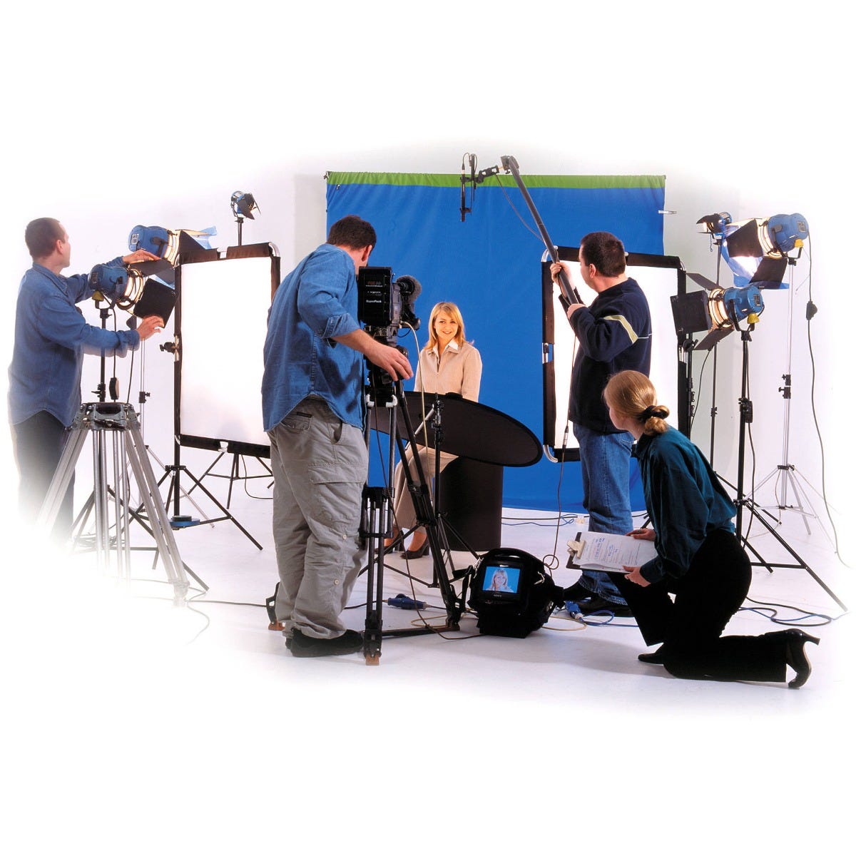 Lastolite Chromakey Background Blue / Green 3x3.5m