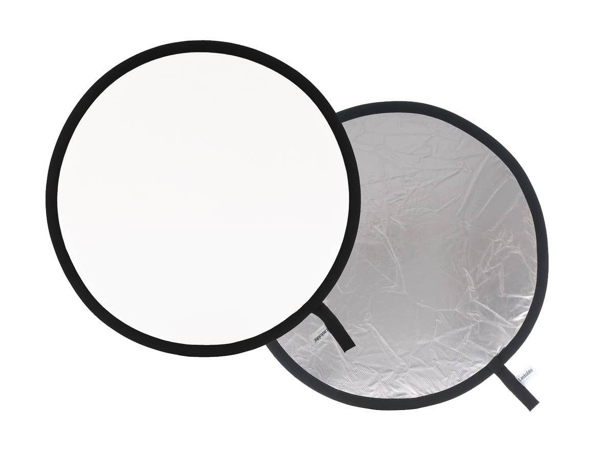 Lastolite Collapsible Reflector 50cm - Silver/White