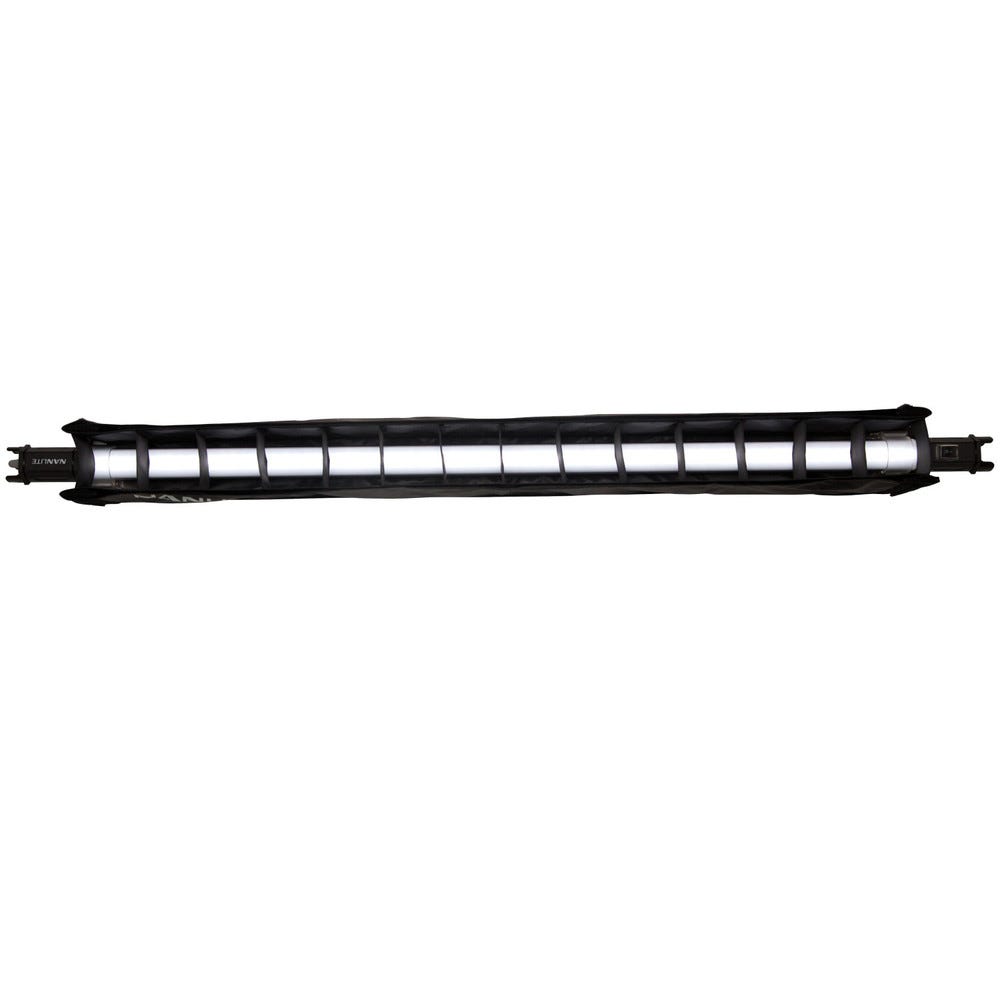 Nanlite Barndoor with Eggcrate grid for the PavoTube II 30C