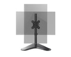 Brateck Single Screen double Joint Articulating Stell Monitor Stand 13"-32"