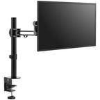 Brateck Articulating Aluminum Single Monitor Arm Fit Most 17-32" Screens up to 8kg