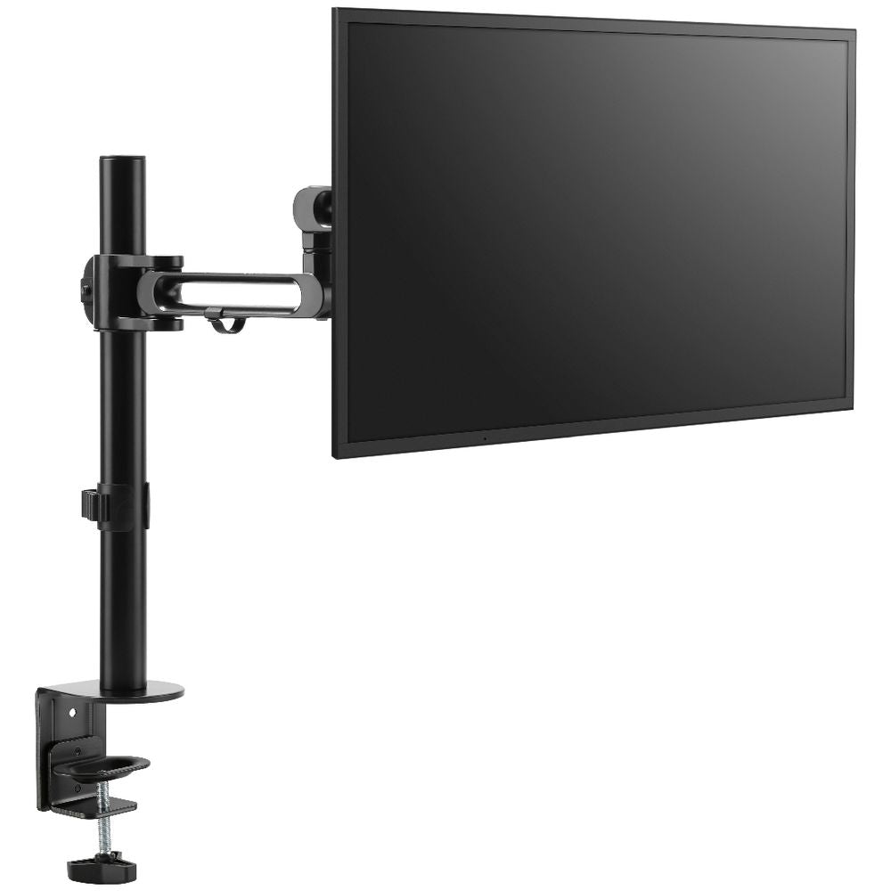 Brateck Articulating Aluminum Single Monitor Arm Fit Most 17-32" Screens up to 8kg
