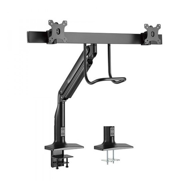 Brateck Dual Monitors Select Gas Spring Aluminum Monitor Arm