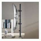 Brateck Vertical Pole Mount Dual-Screen Monitor Mount