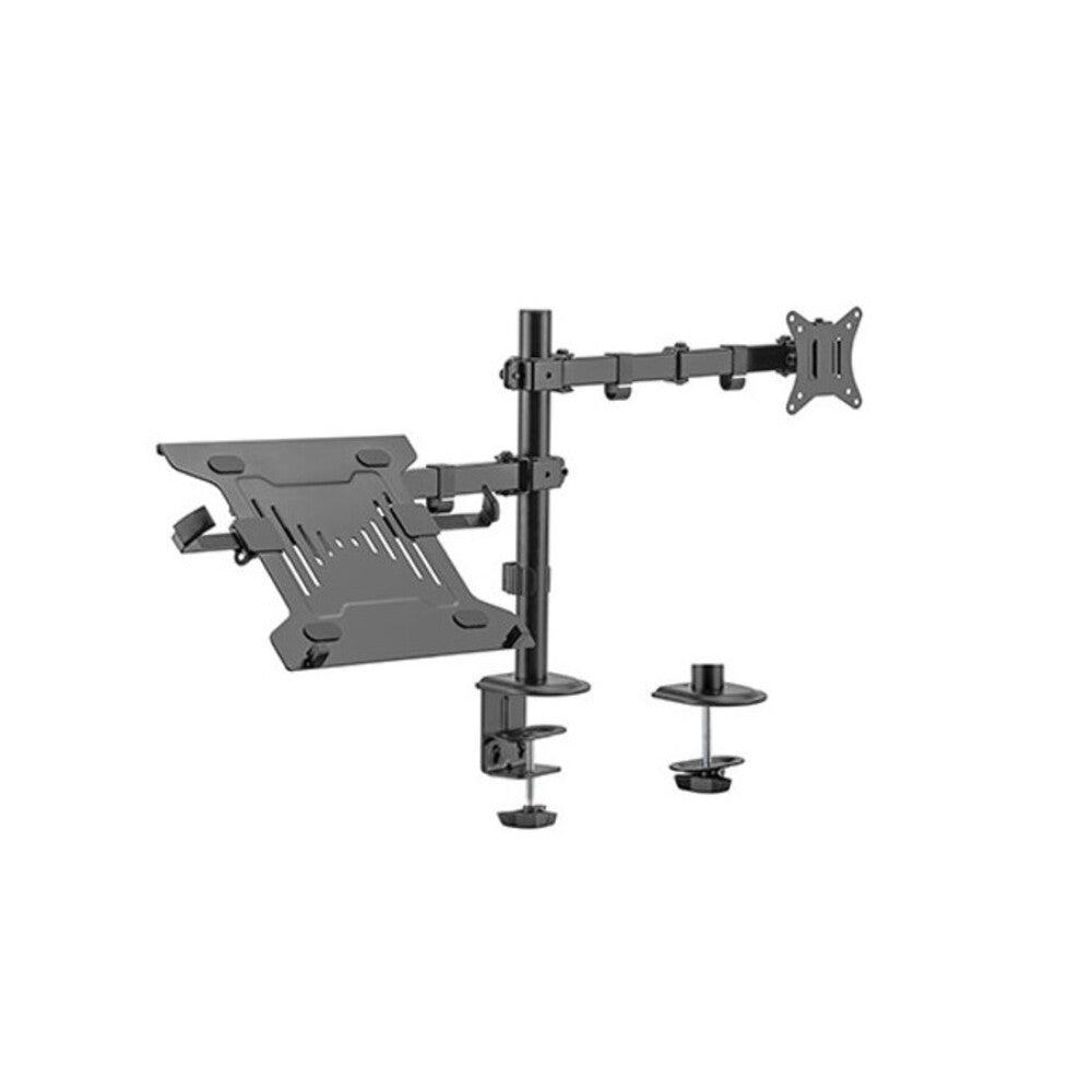 Brateck Steel Monitor Arm With Laptop Tray