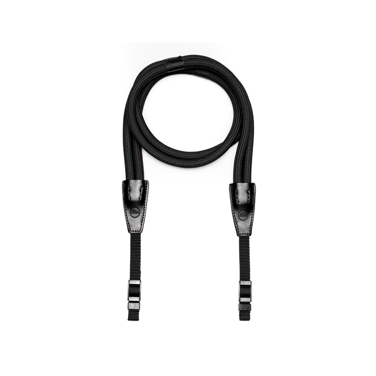 Leica Double Rope Strap, black, 100cm with Nylon Belt Straps