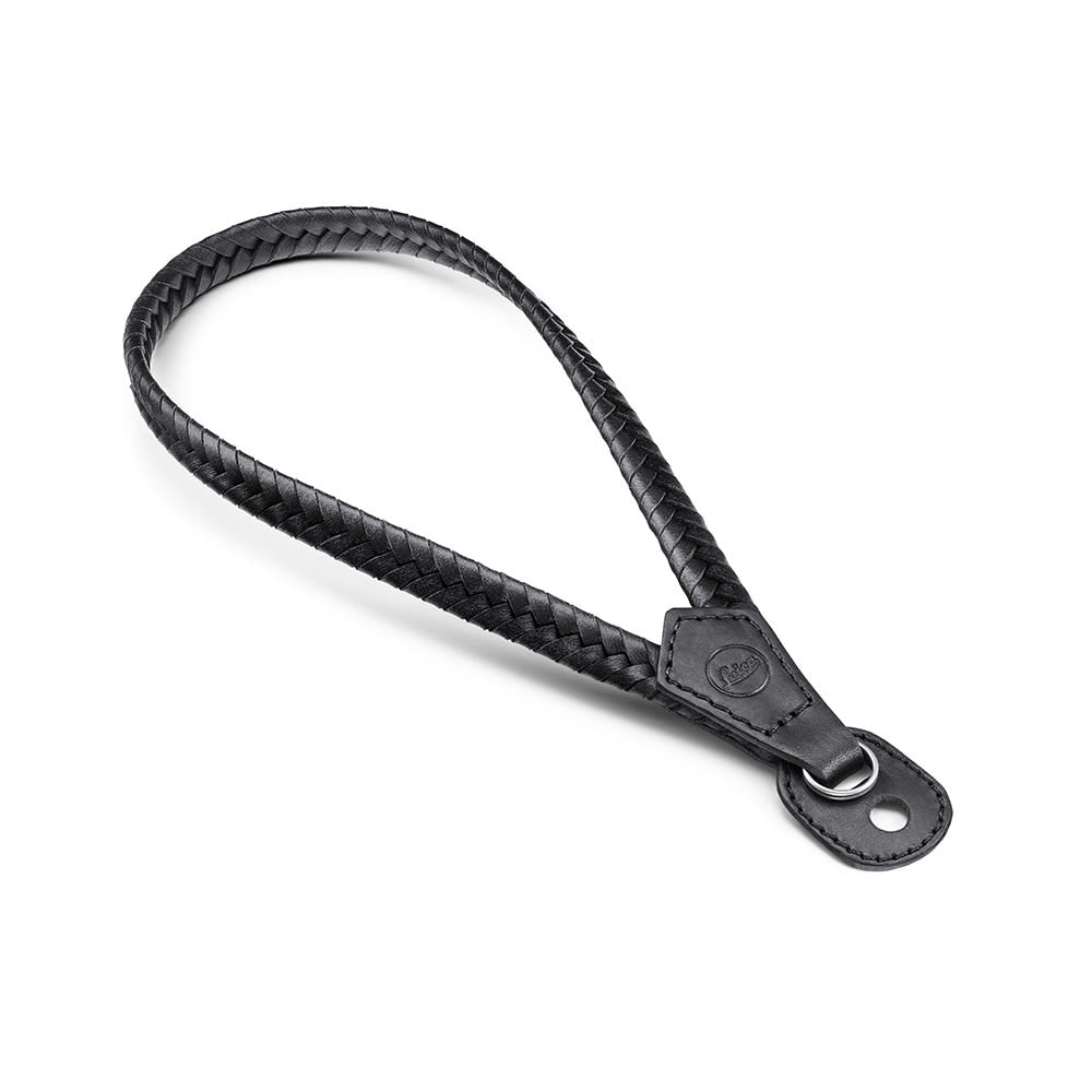 LEICA Leather Wrist Strap - Braided Black