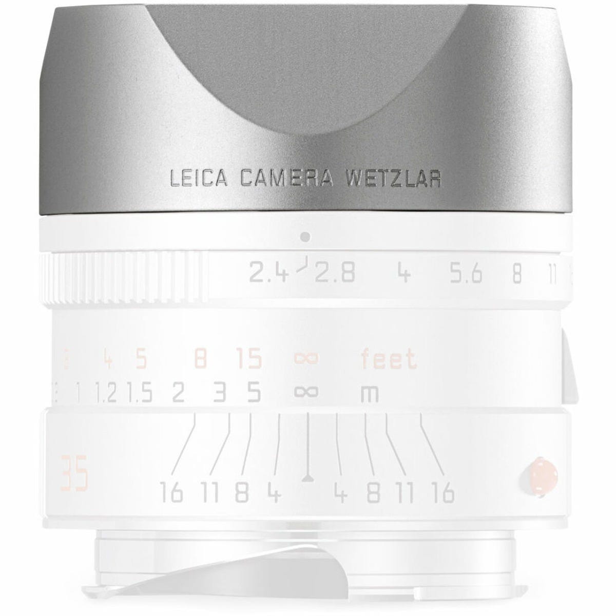Leica Lens Hood for M 35/50 f/2.4 - Silver