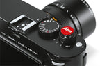 Leica Soft Release Button "LEICA" 8mm Red