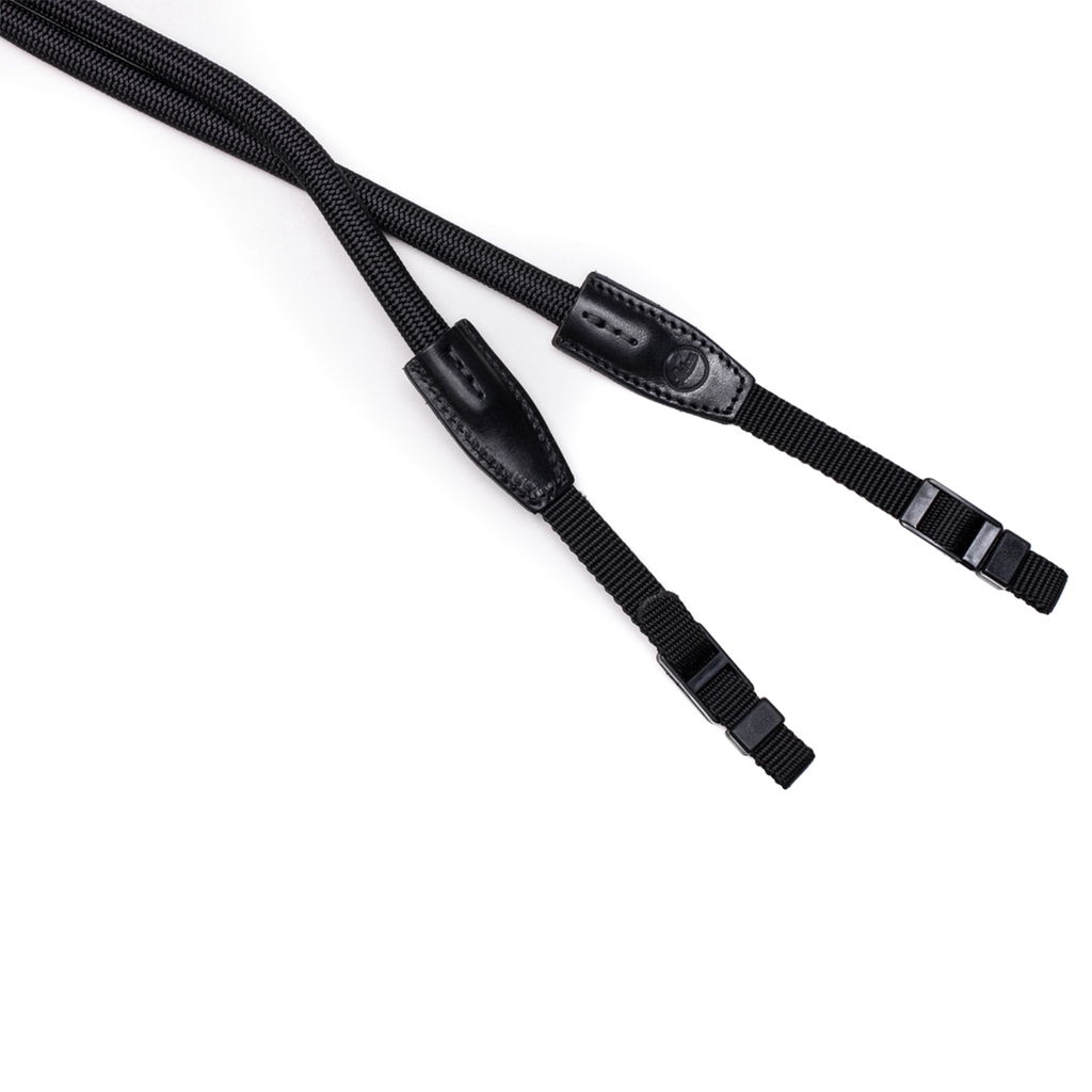 Leica Rope Strap, black , 126cm with Nylone Belt Straps