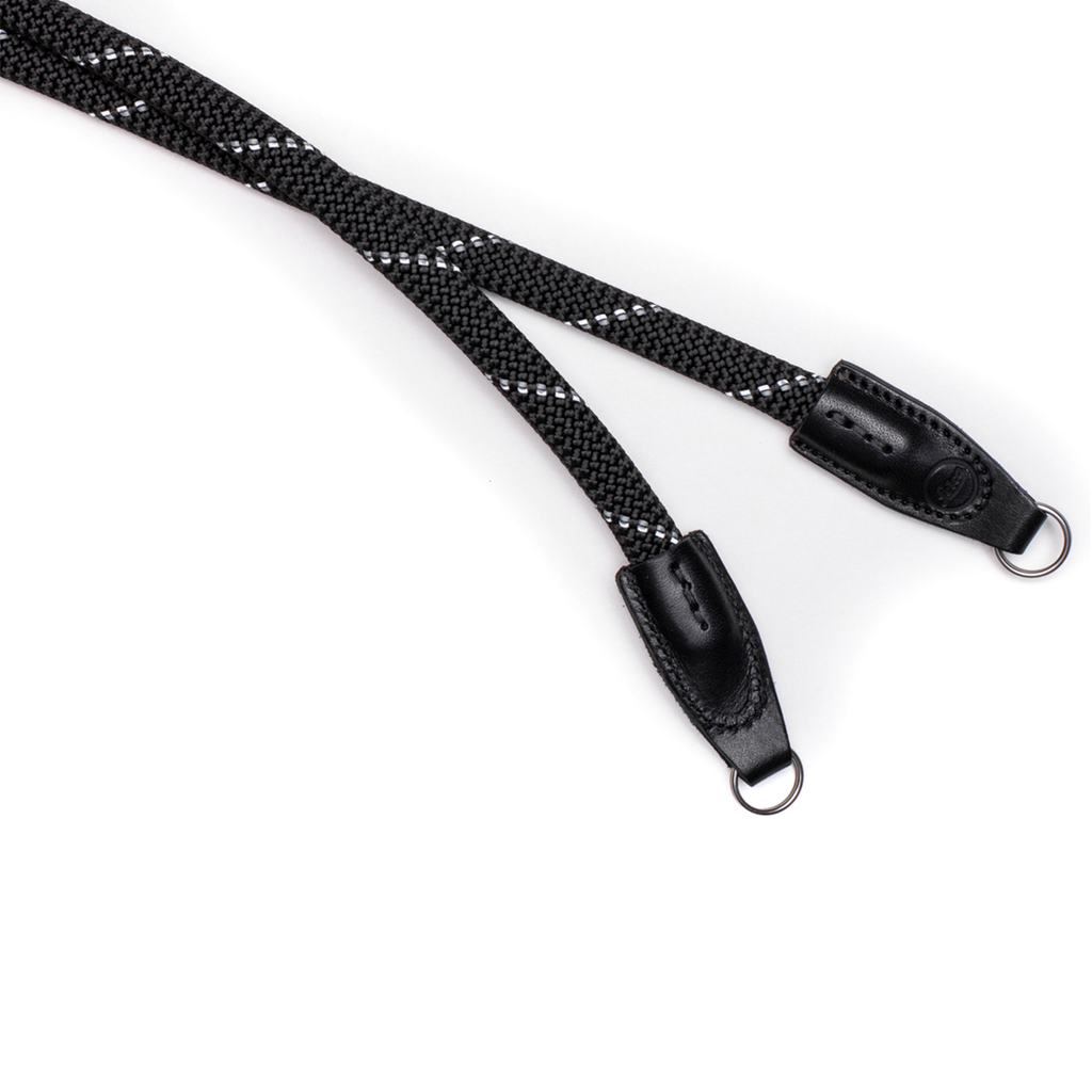 Leica Rope Strap, black reflective, 100cm with O-Ring