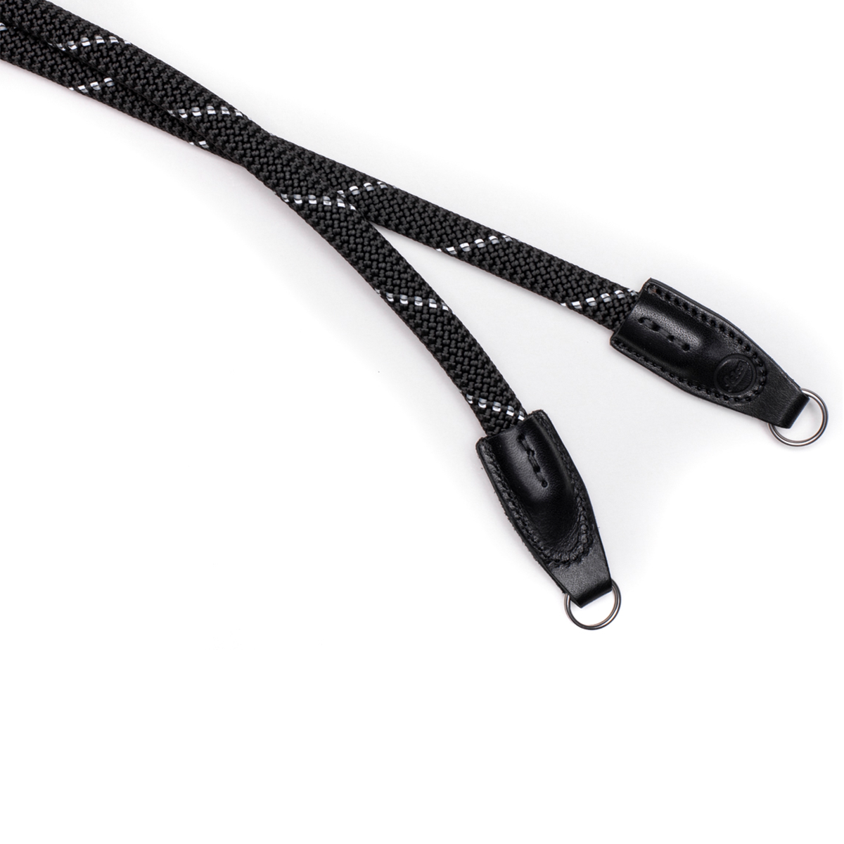 Leica Rope Strap, black reflective, 100cm with O-Ring