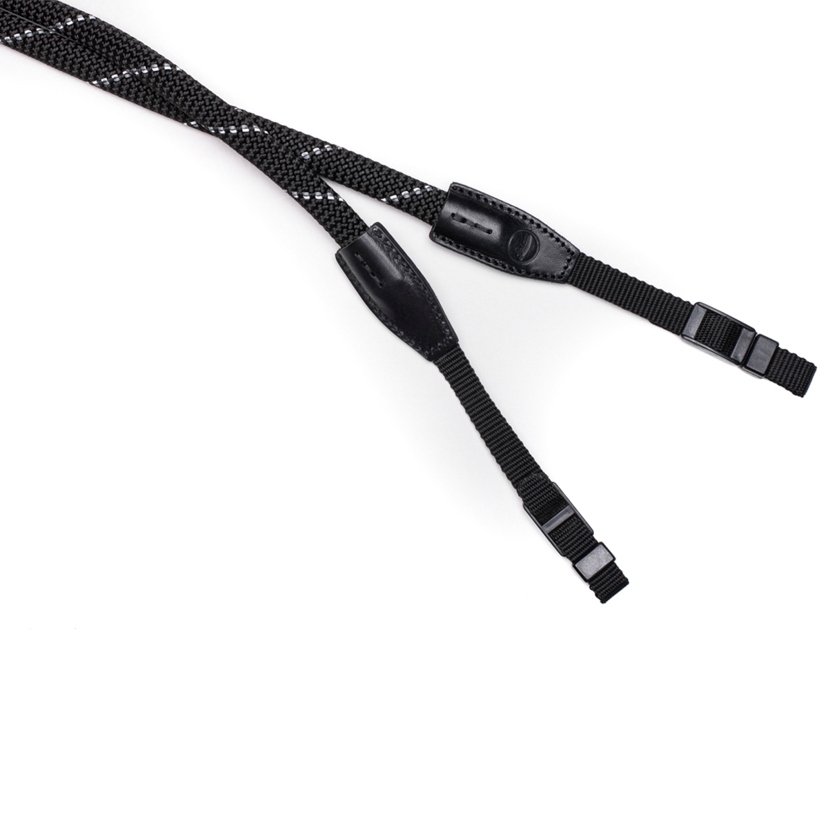 Leica Rope Strap, Black Reflective, 100cm with Nylon Belt Straps