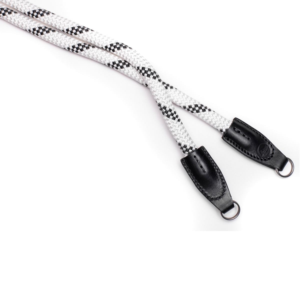 Leica Rope Strap, white and black, 126cm with O-Ring