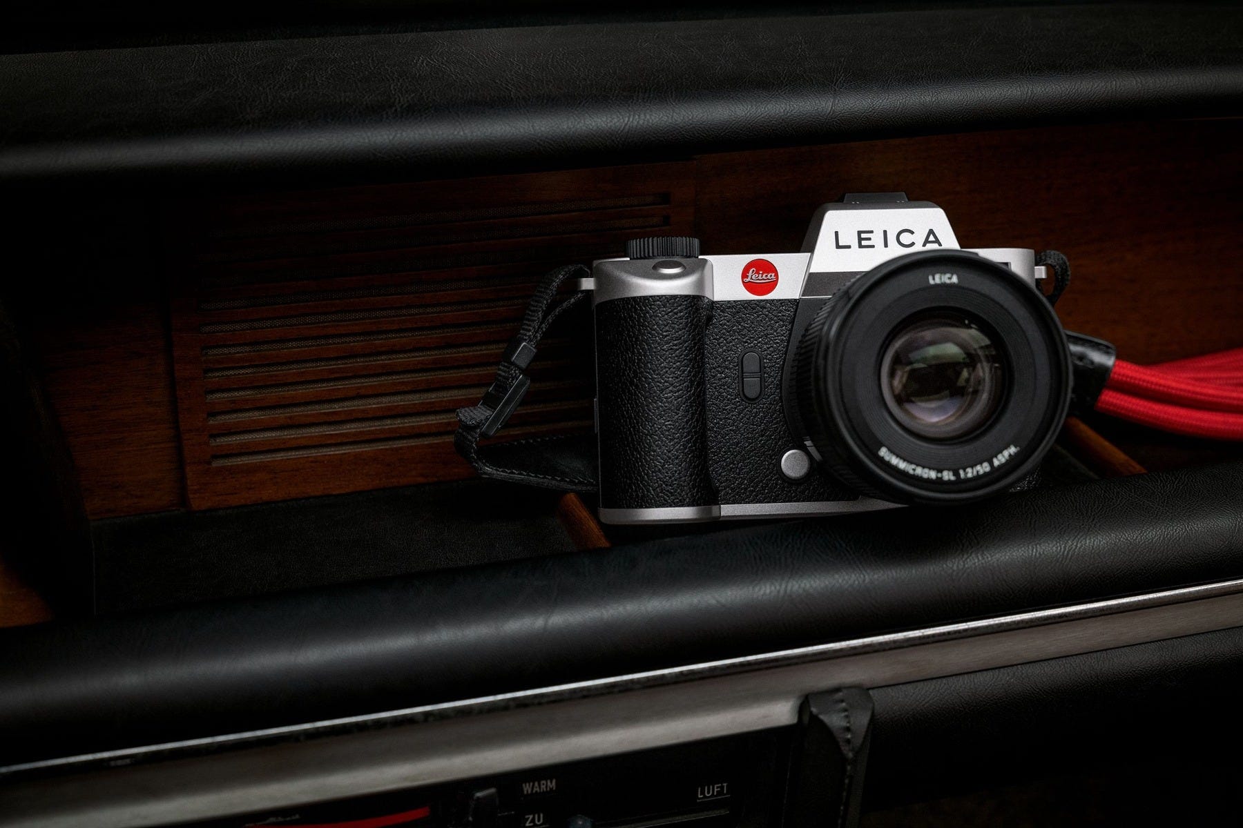 LEICA SL2 Silver with NOCTILUX -M 50mm f1.2 and M-ADAPTER-L 