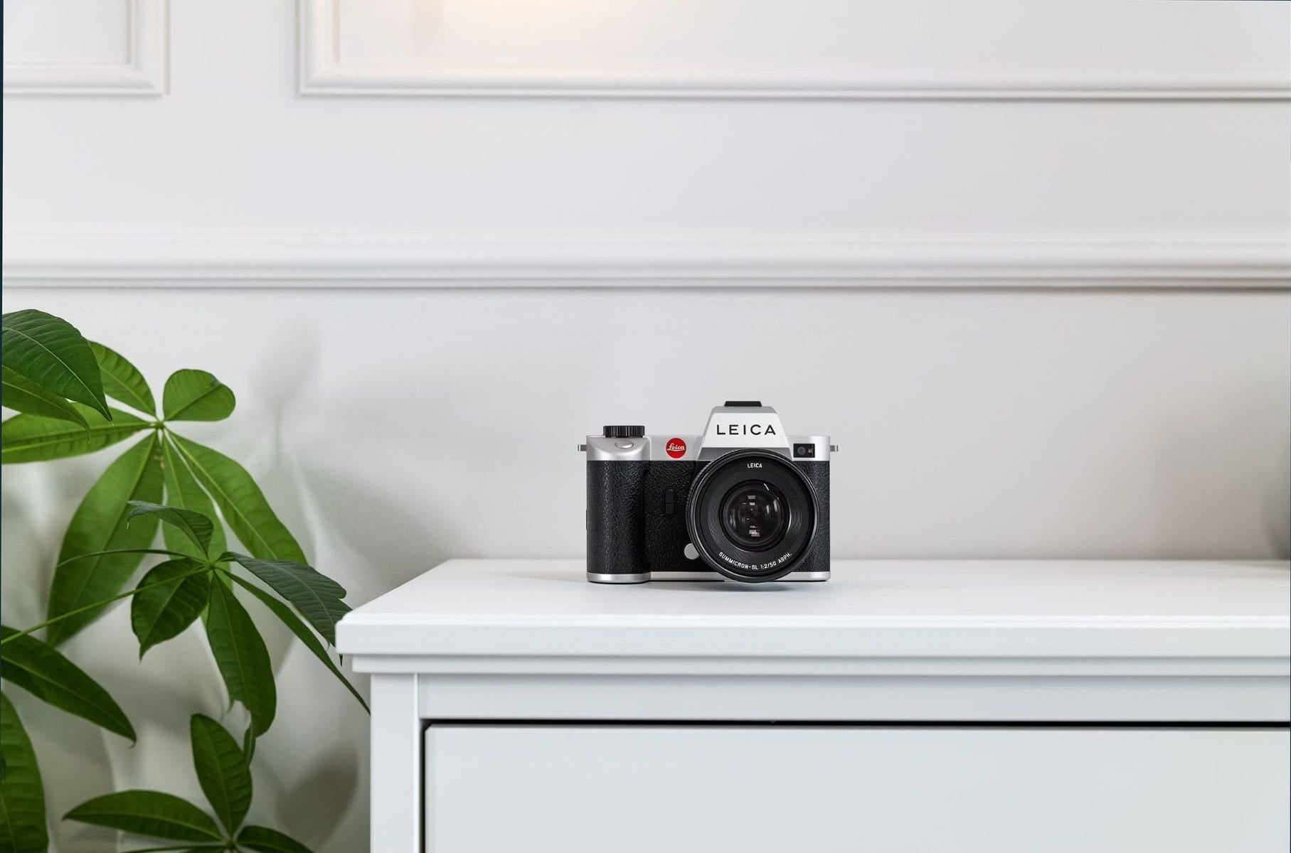 LEICA SL2 Silver with NOCTILUX -M 50mm f1.2 and M-ADAPTER-L 