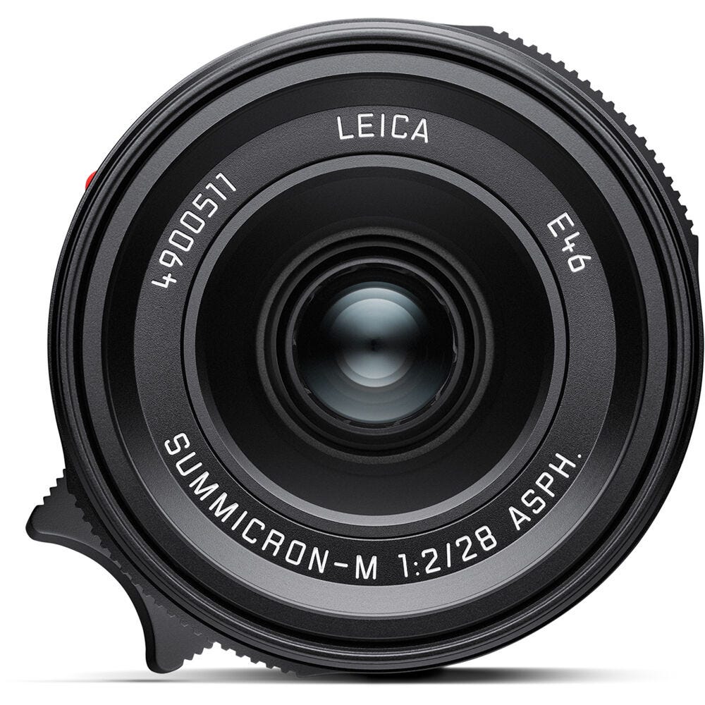 Leica Summicron-M 28mm f/2 ASPH black New
